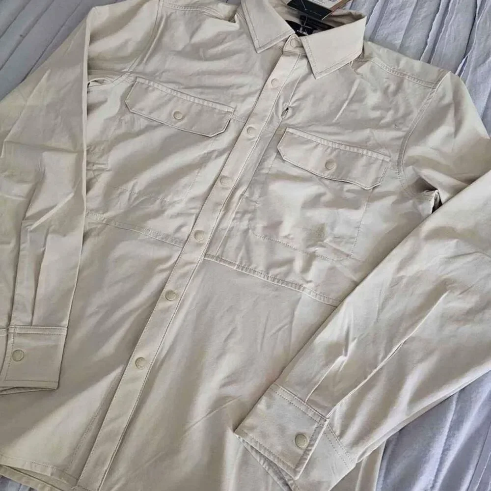The NorthFace Long-Sleeved FlashDry New Shirt in Men's Small